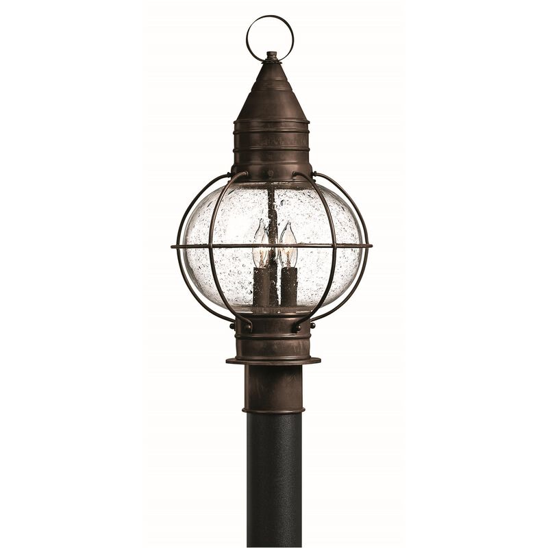 Cape Cod 21 Inch Tall 3 Light Outdoor Post Lamp by Hinkley Lighting